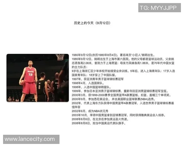 姚明在NBA的传奇之路与中国篮球崛起的深远影响分析